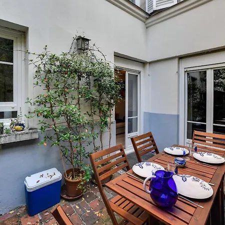דירה Beautiful And Calm Flat With A Large Terrace פריז